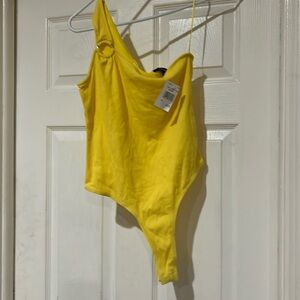 Yellow Body suit